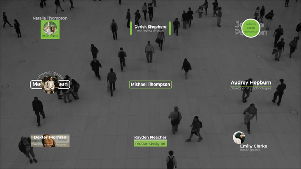 Minimal Lower Thirds | AE Elements template preview