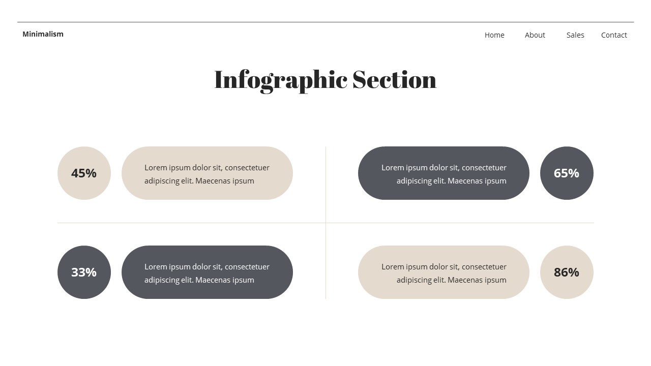 Minimalistic Presentation Template
