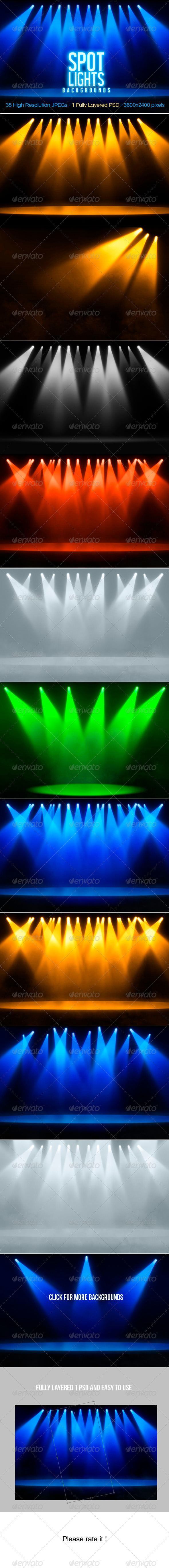 Spotlights Backgrounds - Miscellaneous Backgrounds