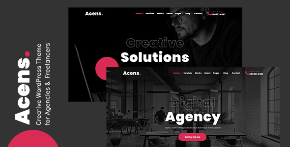 Acens - Creative AgenciesTheme