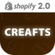 Creafts - Coffee Shops & Cafes Shopify 2.0 Theme
