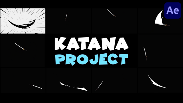 Katana Project | After Effects Elements template preview