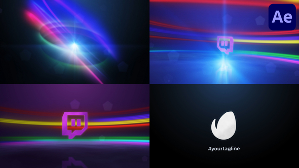 Colorful Circles Logo Reveal for After Effects