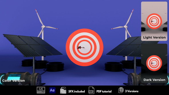 Energy Professionals Video Displays template preview