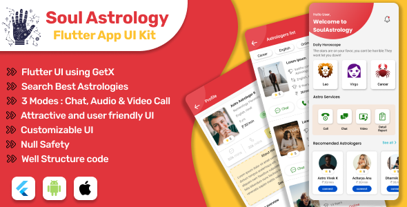 SoulAstrology : Astrology App | Online Chat Astrologers | iOS/Android App Template