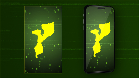 Mozambique Digital Map Intro - Vertical Video
