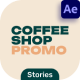 Coffee Shop Promo Stories Pack - VideoHive Item for Sale
