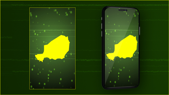 Niger Digital Map Intro - Vertical Video