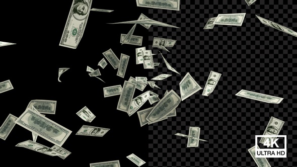 Flying Dollars 4K alt