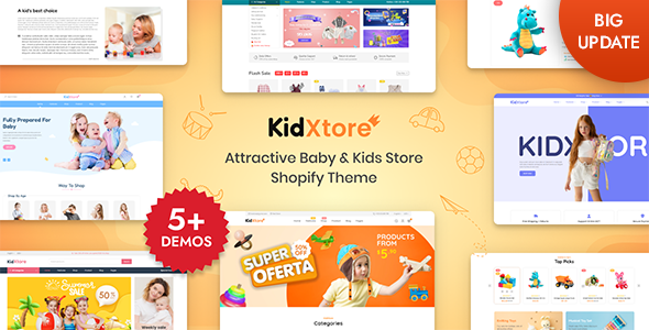 KidXtore – Baby Shop and Kids Store Shopify 2.0 Theme