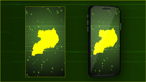 Uganda Digital Map Intro - Vertical Video