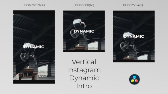 Vertical Instagram Dynamic Intro