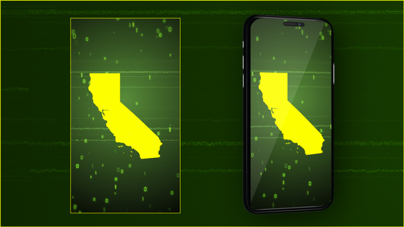 California State Digital Map Intro - Vertical Video