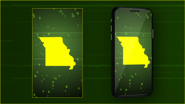 Missouri State Digital Map Intro - Vertical Video