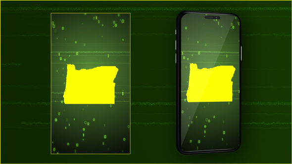 Oregon State Digital Map Intro - Vertical Video
