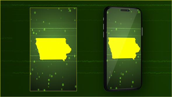 Iowa State Digital Map Intro - Vertical Video