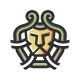 Ornament Lion Logo Template