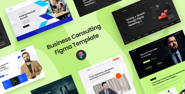 Seargin - Business Consulting Figma Template