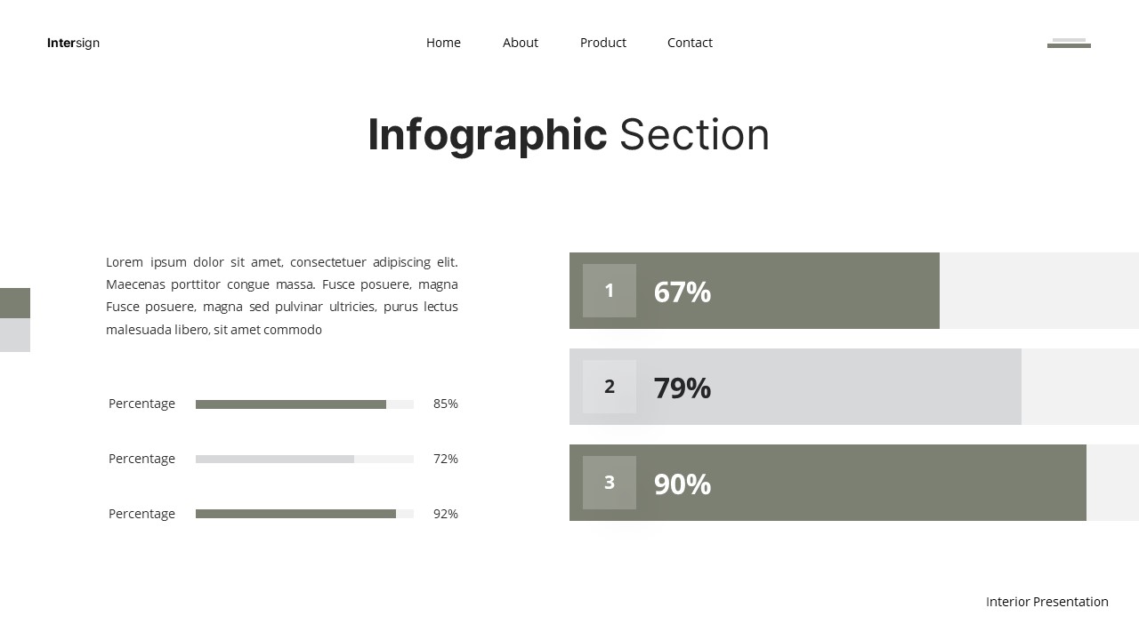 Intersign - Interior Design Powerpoint Templates, Presentation Templates