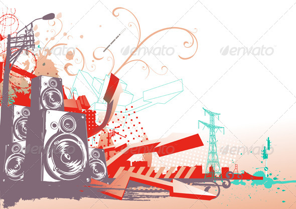 Urban Background - Conceptual Vectors