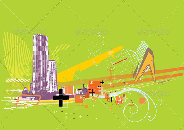 Urban Background - Conceptual Vectors