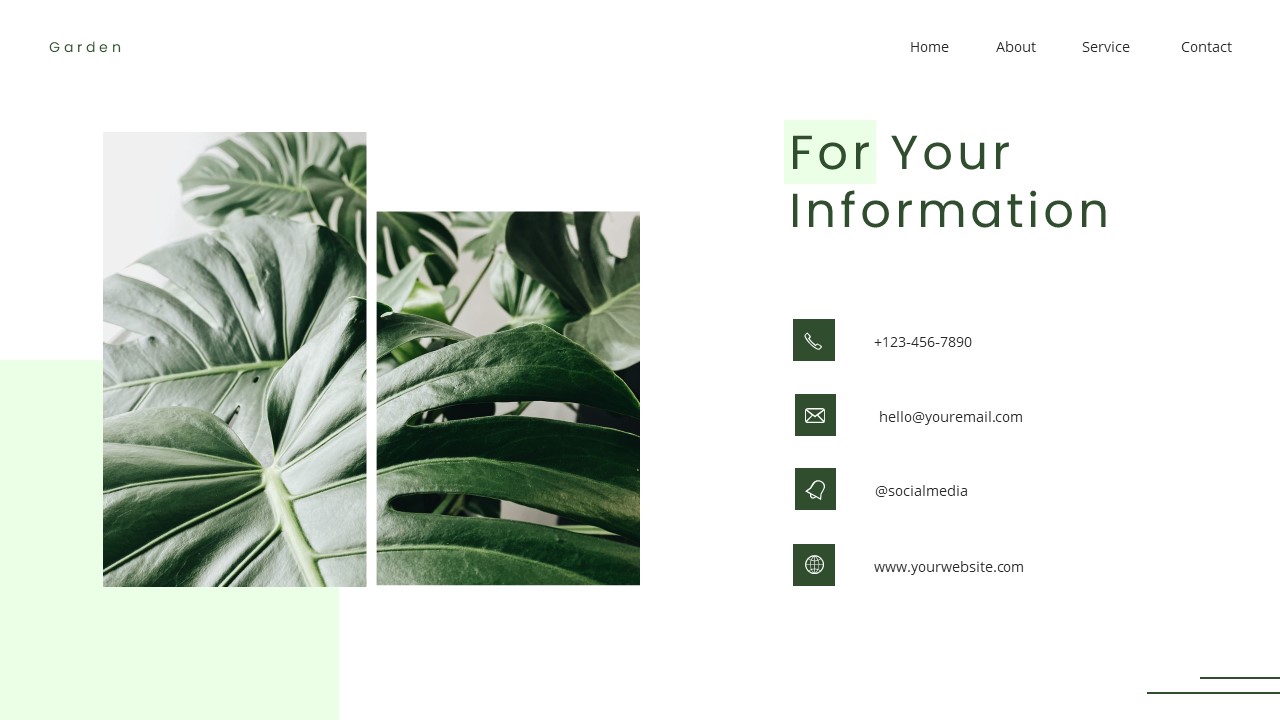 Garden - Plant Powerpoint Templates, Presentation Templates | GraphicRiver