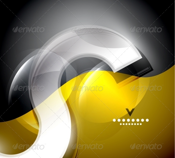 Digital Wave Design Template - Backgrounds Decorative