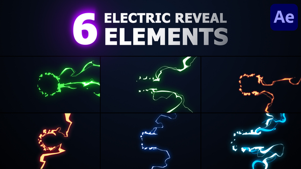 Electric Reveal Elements | After Effects