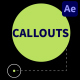 Callouts for After Effects