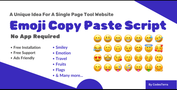 Emoji Copy Paste Script, No App Required