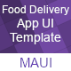 Food Delivery App Multi Restaurant UI Template for MAUI Net 8
