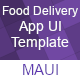 Food Delivery App Single Restaurant UI Template for MAUI Net 8