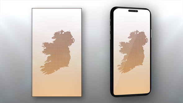 Ireland Map Opener - Vertical Video