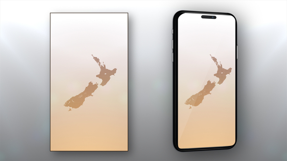 New Zealand Map Opener - Vertical Video