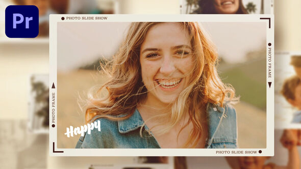 Bright Memories Slideshow Premiere Pro template preview