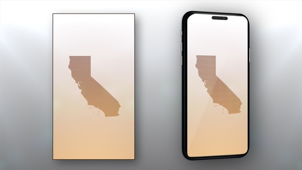 California State Map Opener - Vertical Video