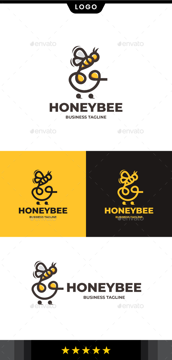Honey Shop Logo Template
