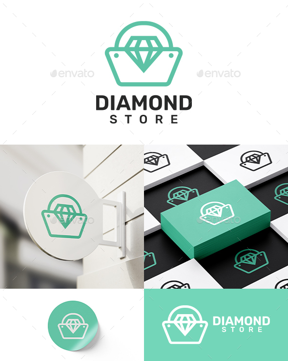 Diamond Store Logo Template