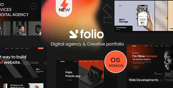 webfolio – Creative Agency & Portfolio Template