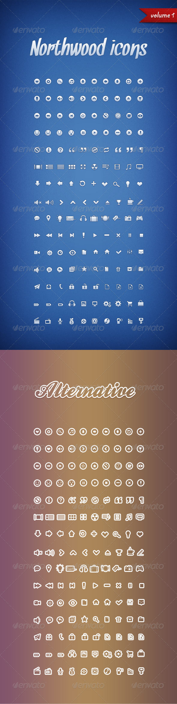 Northwood Icons Volume 1 - Web Icons