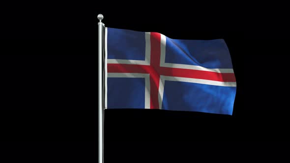 Iceland Flag Big