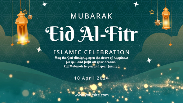 Eid Al Fitr Intro V3, After Effects Project Files | VideoHive