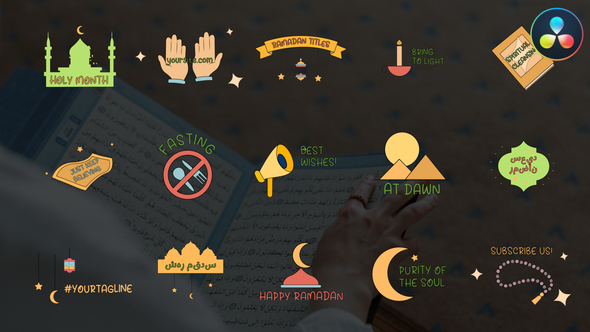 Ramadan Titles | DaVinci Resolve