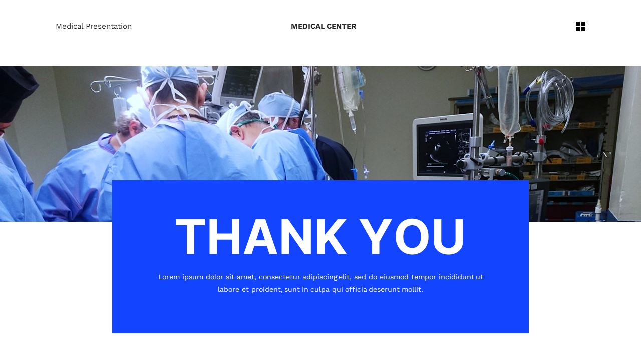 Medical Center - Medical Google Slide Templates, Presentation Templates