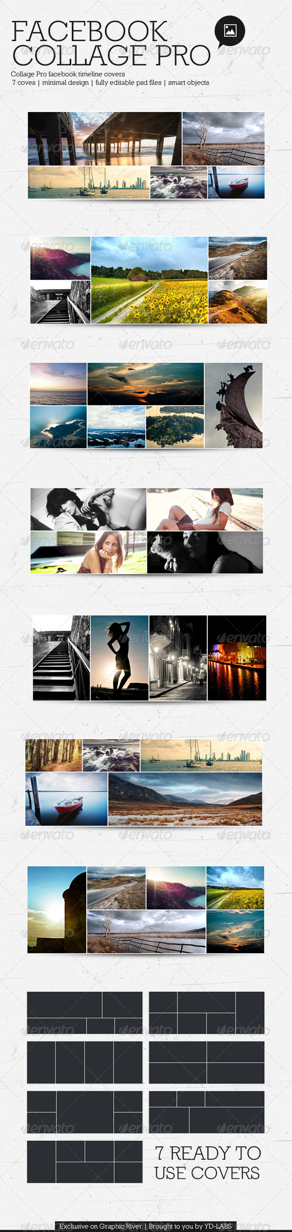 Facebook Timeline Collage Pro - Facebook Timeline Covers Social Media
