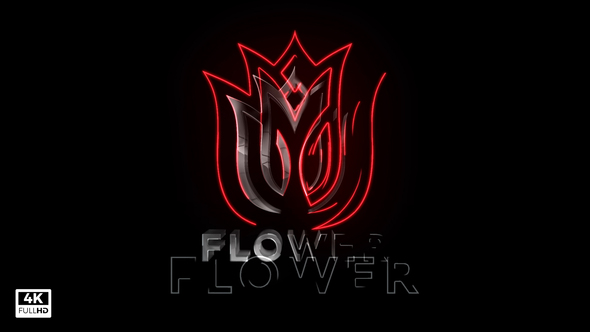 Simple Minimal Logo Reveal Video Displays template preview