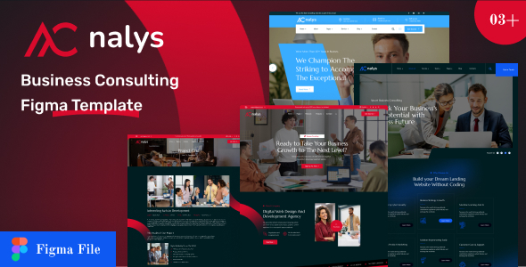 Acnalys - Business Consulting Figma Template