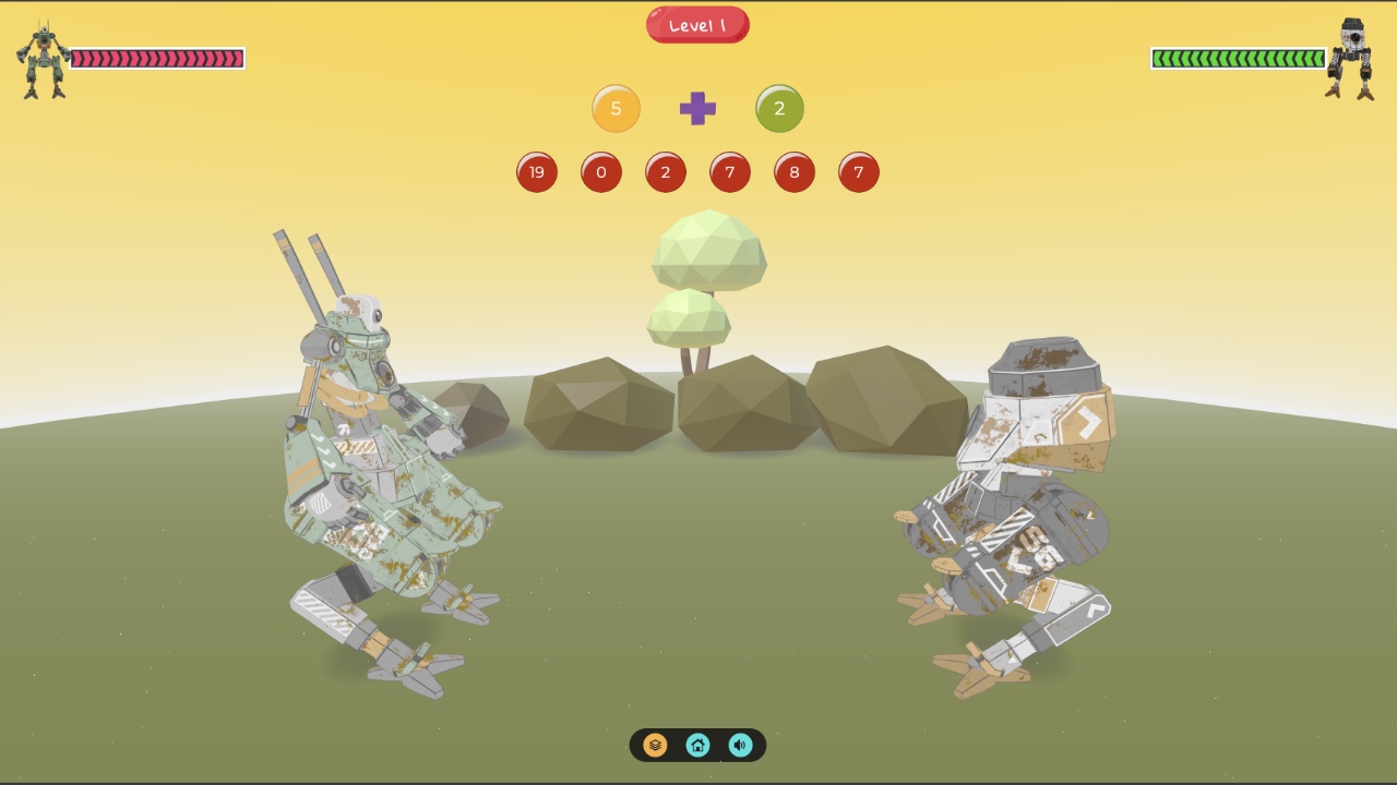 3D Math Robot - Cross Platform Math Game by raizensoft | CodeCanyon