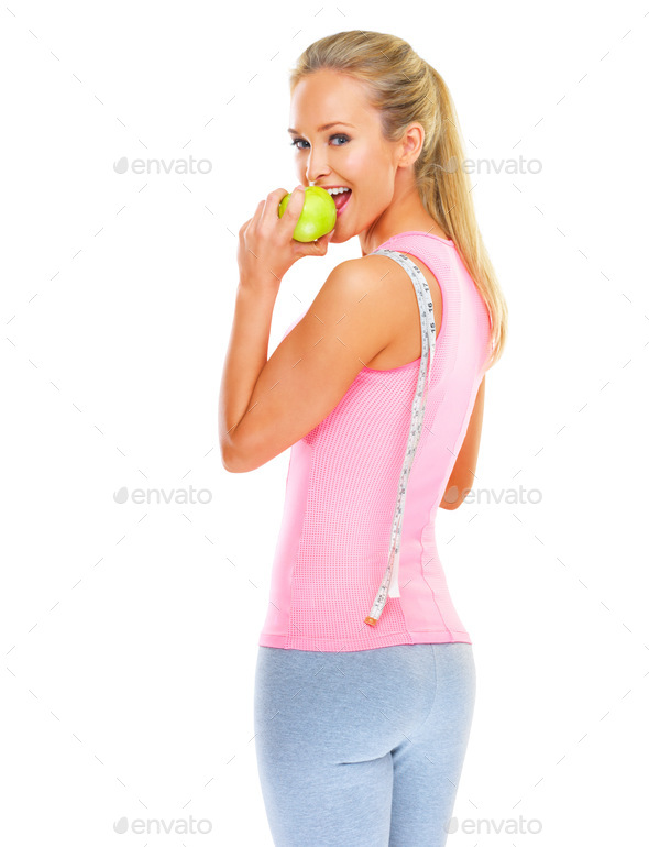 Staying slim through healthy eating Stock Photo by YuriArcursPeopleimages