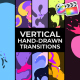Vertical Liquid Hand Drawn Transitions | FCPX - VideoHive Item for Sale